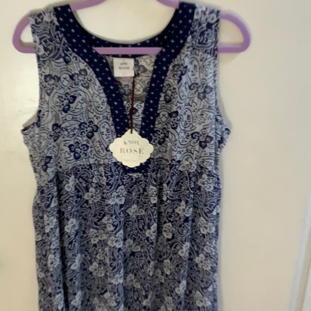 Knox Rose Sleeveless dress size L